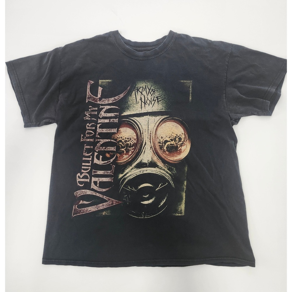Bullet For My Valentine Army of Noise 2015 Concert T Shirt Black Mens Large Tee
